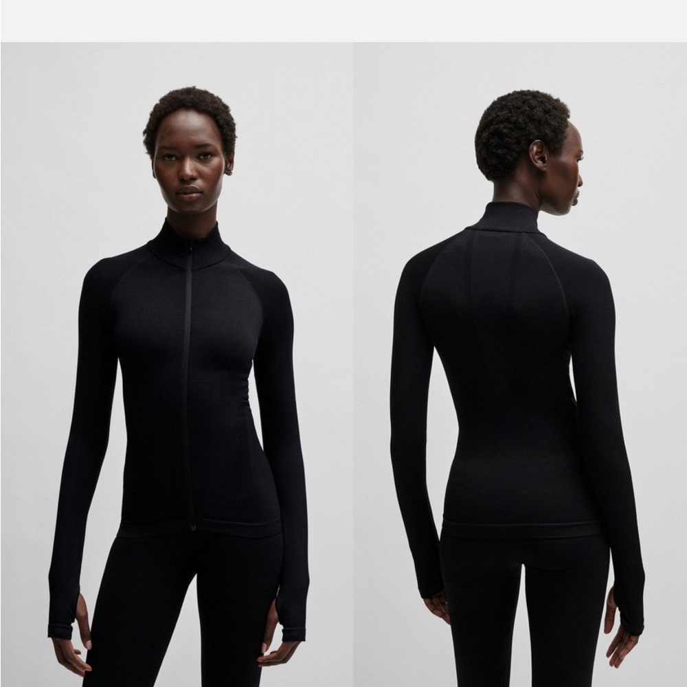 Hugo Boss x Naomi Zip Up Top